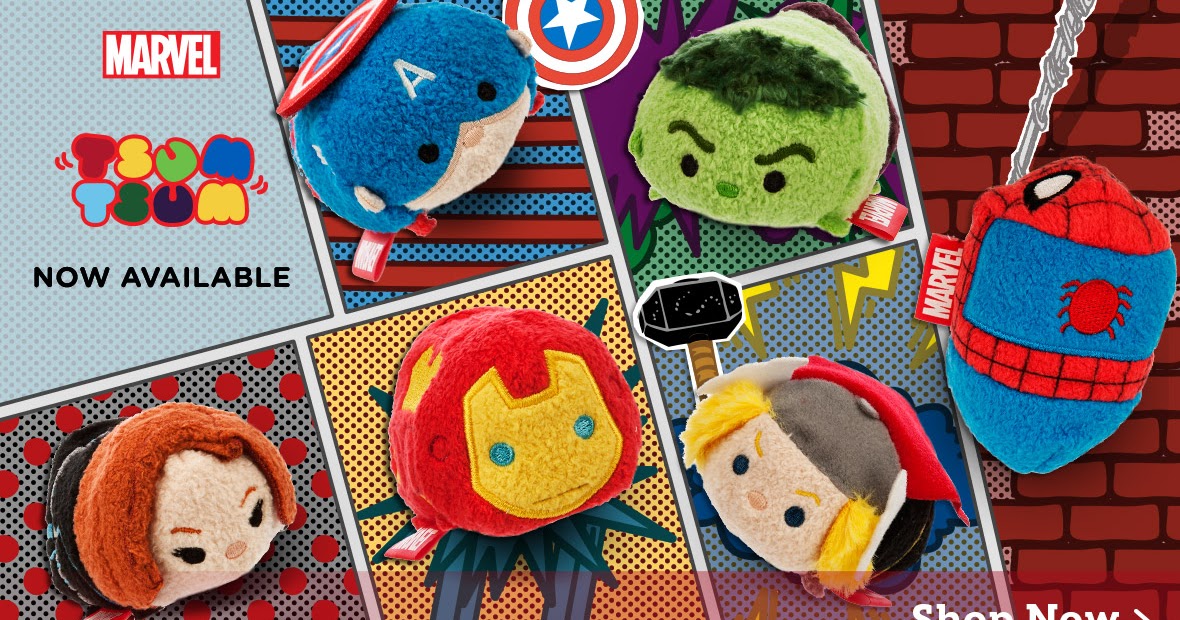 The Blot Says Marvel Tsum Tsum Plush Series 1 by Disney
